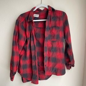 Red flannel/ womens small / target